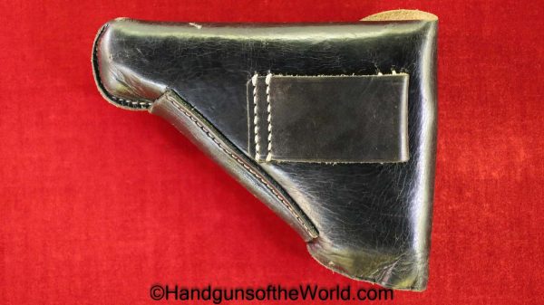 Walther PP, 7.65mm, Late War German WWII Issue, AC Slide Wood Grips-Full Rig - Image 19