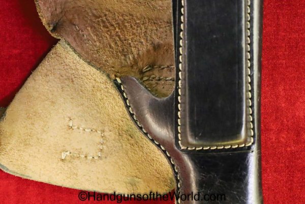 Walther PP, 7.65mm, Late War German WWII Issue, AC Slide Wood Grips-Full Rig - Image 24