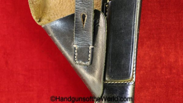 Walther PP, 7.65mm, Late War German WWII Issue, AC Slide Wood Grips-Full Rig - Image 25