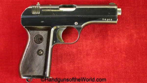 CZ-27, 7.65mm, WWII, German, with Holster, CZ, 27, CZ27, CZ 27, WW2, Germany, Handgun, Pistol, C&R, Collectible, 32, .32, acp, auto, 7.65, Czech