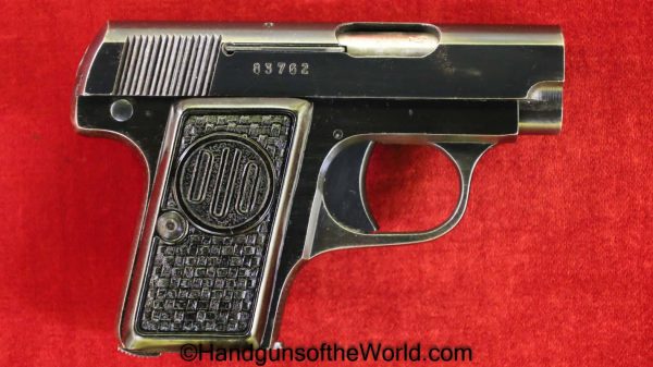 CZ, Duo, 6.35mm, Dated, 1943, Full Rig, with Holster, Handgun, Pistol, C&R, Collectible, VP, Vest Pocket, WWII, WW2, German, Germany, Czech, Czechoslovakia
