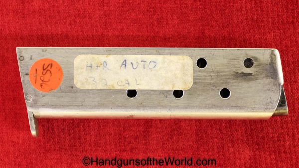 H&R, Self Loading, .32 acp, Magazine, Clip, Mag, Original, Collectible, 32, .32, acp, auto, Harrington and Richardson, Self-Loading, Pistol, Handgun