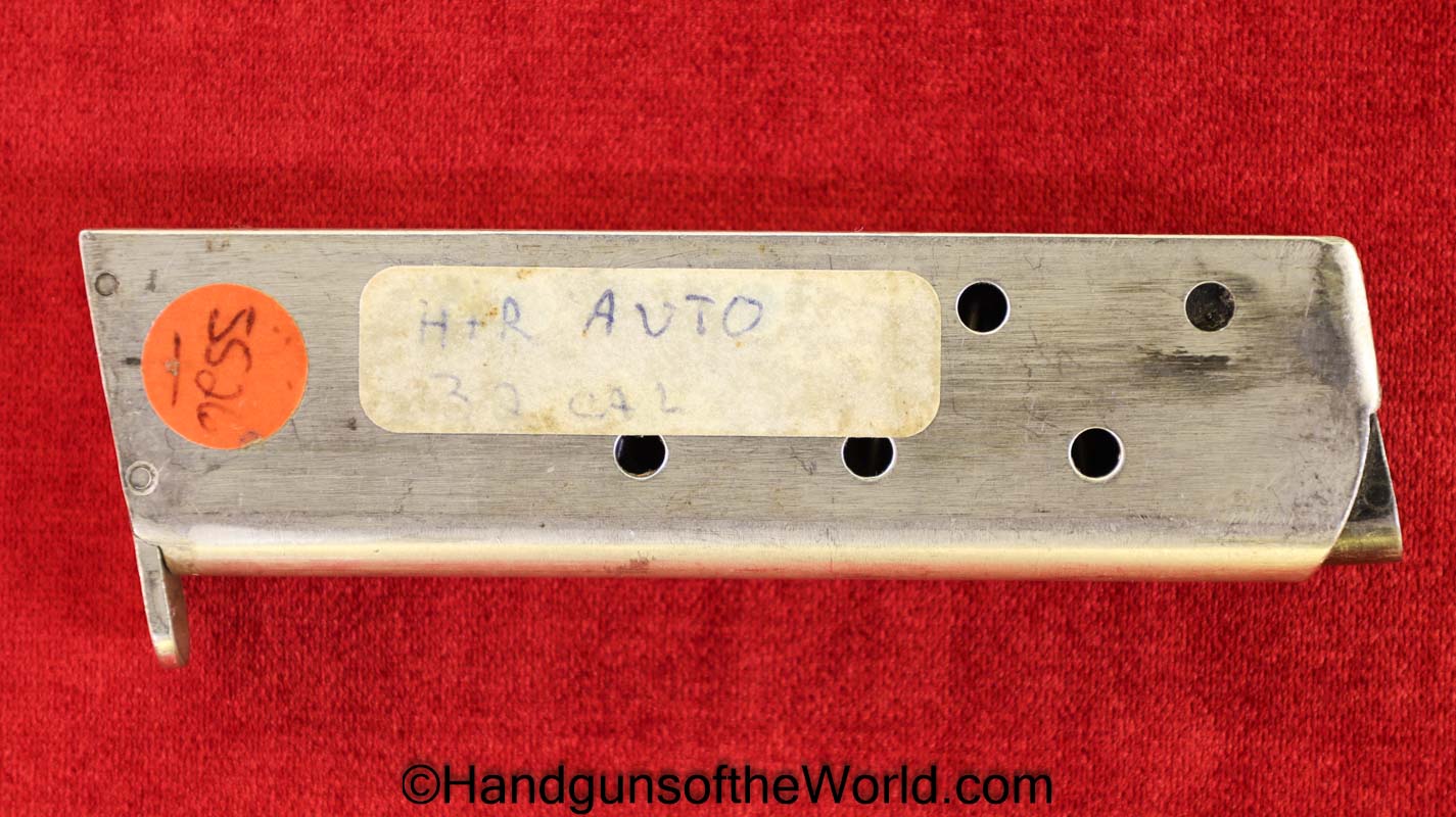H&R, Self Loading, .32 acp, Magazine, Clip, Mag, Original, Collectible, 32, .32, acp, auto, Harrington and Richardson, Self-Loading, Pistol, Handgun