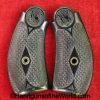 S&W, K-Frame, Round Butt, Grips, Hard rubber, with patent dates, Original, Collectible, Grip, Set, Pair, K, Frame, Round, Butt, Smith and Wesson