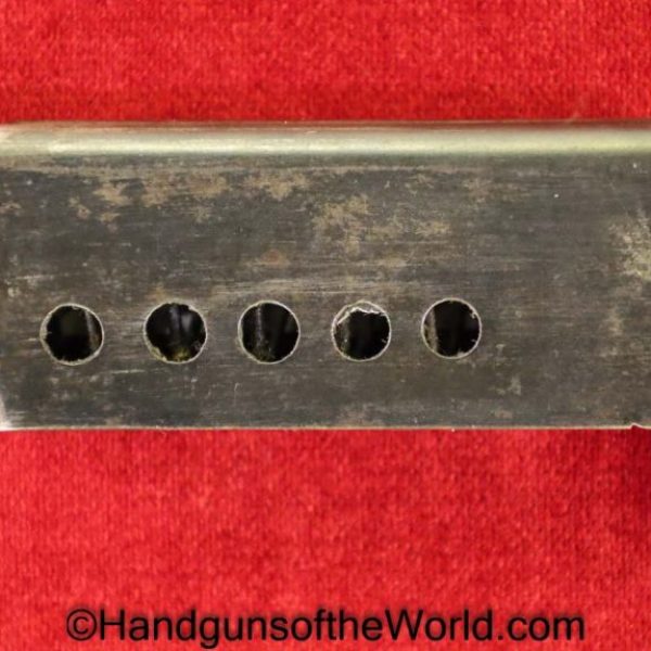 Steyr, 1909, 6.35mm, Magazine, Clip, Mag, Original, Collectible, Austria, Austrian, Handgun, Pistol, 6.35, 25, .25, acp, auto, Model, VP, Vest Pocket