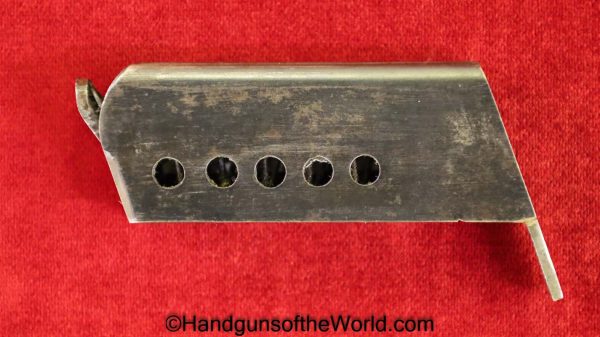Steyr, 1909, 6.35mm, Magazine, Clip, Mag, Original, Collectible, Austria, Austrian, Handgun, Pistol, 6.35, 25, .25, acp, auto, Model, VP, Vest Pocket