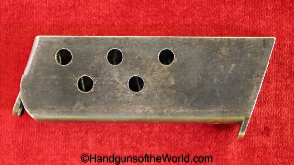 Menz, Menta, 6.35mm, Magazine, Clip, Mag, Original, Collectible, German, Germany, VP, Vest Pocket, 6.35, 25, .25, acp, auto, Hand gun, Pistol, Handgun