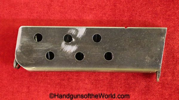 Dreyse, 1907, 7.65mm, Magazine, Clip, Mag, Original, Collectible, German, Germany, 32, .32, acp, auto, Model, Handgun, Hand gun, Pistol, Real, Vintage