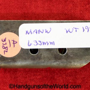 Mann, WT, 1920, 1921, 6.35mm, Magazine, Clip, Mag, Original, Collectible, German, Germany, Handgun, Pistol, 6.35, 25, .25, acp, auto, VP, Vest Pocket