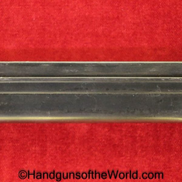 Luger, P.08, 9mm, Magazine, Clip, Police, Eagle L, No Number, NSN, S.A. 0.4.58, Original, Collectible, German, Germany, WWII, WW2, E/L, P08, P 08, P-08