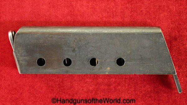 Steyr, 1908, 7.65mm, Magazine, Clip, Mag, Original, Police, #4453, 4453, Austria, Austrian, Handgun, Pistol, 7.65, 32, .32, acp, auto, Pistol, Handgun, Hand gun