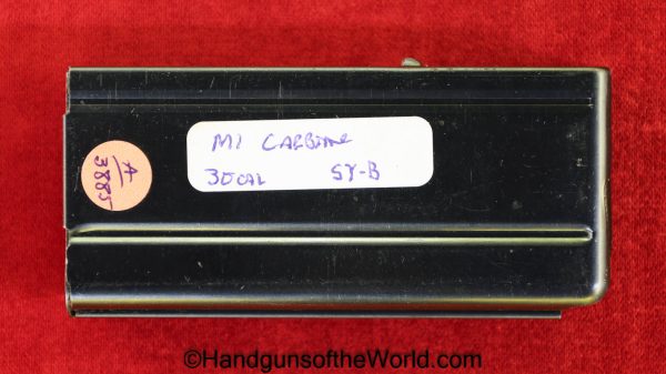 M1, Carbine, .30, Magazine, Clip, SY-B, Mag, Original, Collectible, 30, Americana, America, Rifle, M1 Carbine, American, USA, US