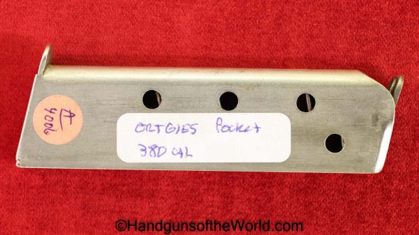 Ortgies, Pocket, .380, Magazine, Clip, Mag, Original, Collectible, German, Germany, 380, acp, auto, 9mm, Handgun, Hand gun, Pistol, Real, Period, Vintage