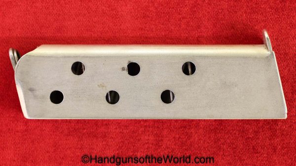 Ortgies, Pocket, .380, Magazine, Clip, Mag, Original, Collectible, German, Germany, 380, acp, auto, 9mm, Handgun, Hand gun, Pistol, Real, Period, Vintage