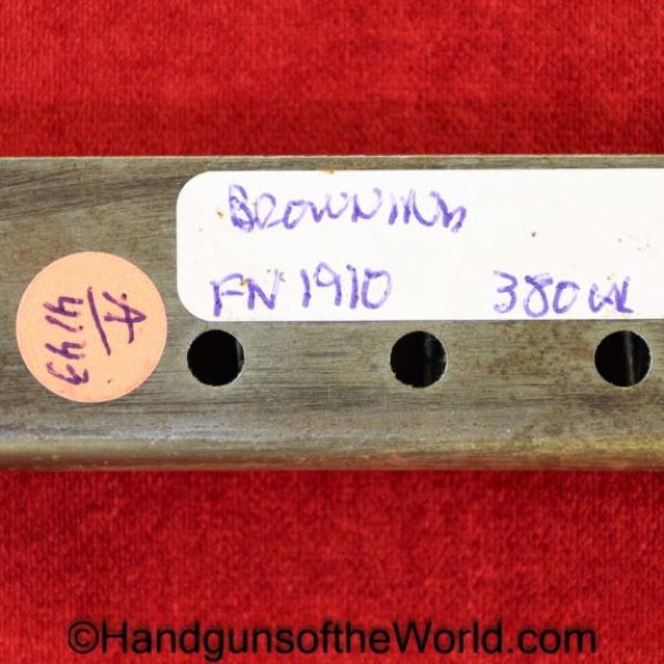 FN, Browning, 1910, 380, Magazine, Clip, Mag, Original, Collectible, Pre War, Pre-War, Belgian, Belgium, Handgun, Pistol, .380, acp, auto, 9mm