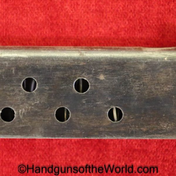 FN, Browning, 1905, 1906, 6.35mm, Magazine, Clip, Mag, Original, Collectible, Belgian, Belgium, 6.35, 25, .25, acp, auto, Handgun, Hand gun, Pistol