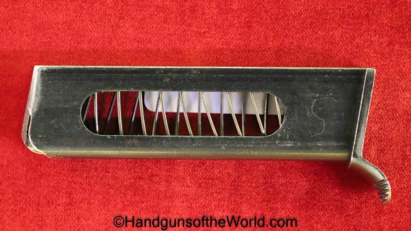 Beretta, 1935, 7.65mm, Magazine, Clip, Mag, Original, Collectible, 7.65, 32, .32, acp, auto, Italy, Italian, Post War, Post-War, Handgun, Pistol