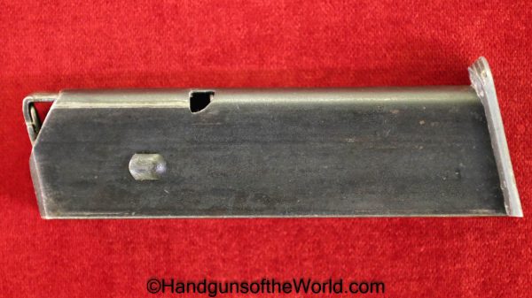 Sauer, 38H, 7.65mm, Magazine, Clip, Mag, Original, Collectible, late War, Zinc base, Zinc, Zink, 38, Handgun, Pistol, German, Germany, 32, .32, WWII, WW2