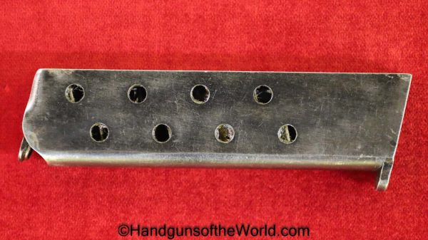 FN, Browning, 1922, 7.65mm, Magazine, Clip, Mag, Original, Collectible, Post War, Post-War, Belgian, Belgium, Handgun, Pistol, 32, .32, acp, auto, 7.65