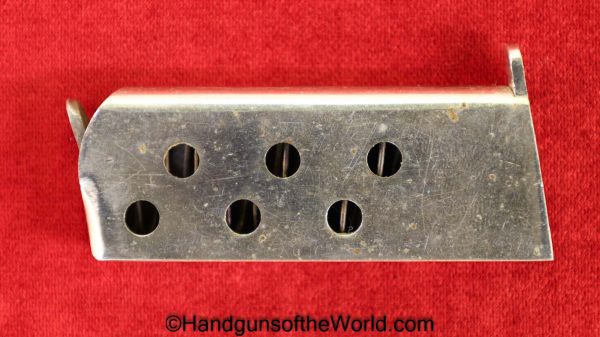 Astra, 200, 6.35mm, Magazine, Clip, Mag, Original, Collectible, Spain, Spanish, Handgun, Pistol, 6.35, 25, .25, acp, auto, VP, Vest Pocket, Firecat