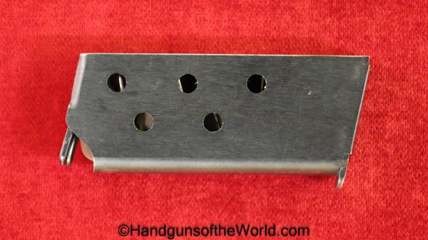Browning, Baby, 6.35mm, Magazine, Clip, Mag, Original, Collectible, Belgian, Belgium, 6.35, 25, .25, acp, auto, Handgun, Pistol, Hand gun