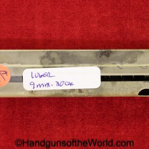Luger, P.08, 9mm, .30, Magazine, Clip, Mag, Newer, Reproduction, Repro, Shooter, P08, P 08, P-08, 30, 7.65, 7.65mm, Para, Parabellum, P, Handgun, Pistol
