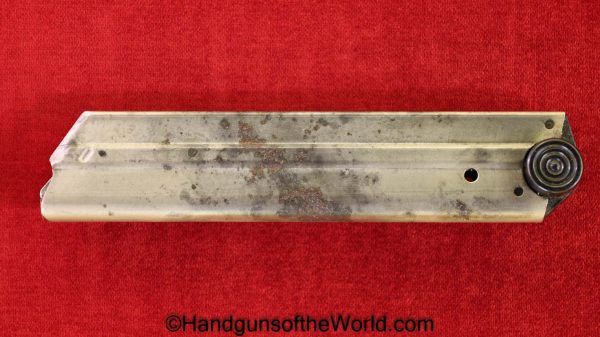 Luger, P.08, 9mm, .30, Magazine, Clip, Mag, Newer, Reproduction, Repro, Shooter, P08, P 08, P-08, 30, 7.65, 7.65mm, Para, Parabellum, P, Handgun, Pistol