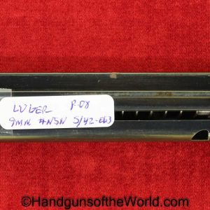 Luger, P.08, 9mm, Magazine, Clip, WWII, Era, No Number, NSN, Mag, Original, Collectible, German, Germany, Mauser, S/42, P08, P 08, P08, Pistol, WW2