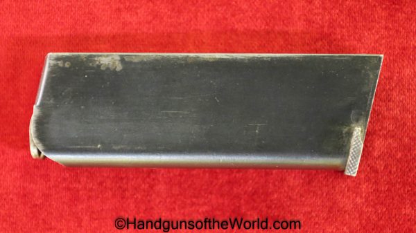 LeFrancais, Pocket, 6.35mm, Magazine, Clip, Mag, Original, Collectible, Policeman, Le Francais, France, French, Handgun, Pistol, 6.35, 25, .25, acp, auto