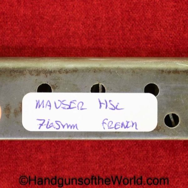 Mauser, HSc, 7.65mm, Magazine, Clip, Mag, Original, Collectible, Post war, French, Reissue, France, Post-War, Handgun, Pistol, 7.65, 32, .32, acp, auto