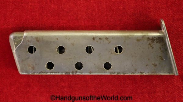 Mauser, HSc, 7.65mm, Magazine, Clip, Mag, Original, Collectible, Post war, French, Reissue, France, Post-War, Handgun, Pistol, 7.65, 32, .32, acp, auto