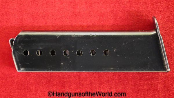 Walther, P-38, 9mm, German, Eagle 135, Magazine, Clip, Mag, Original, Collectible, Germany, WWII, WW2, E/135, Mauser, P38, P.38, P 38, WWII, WW2, Pistol