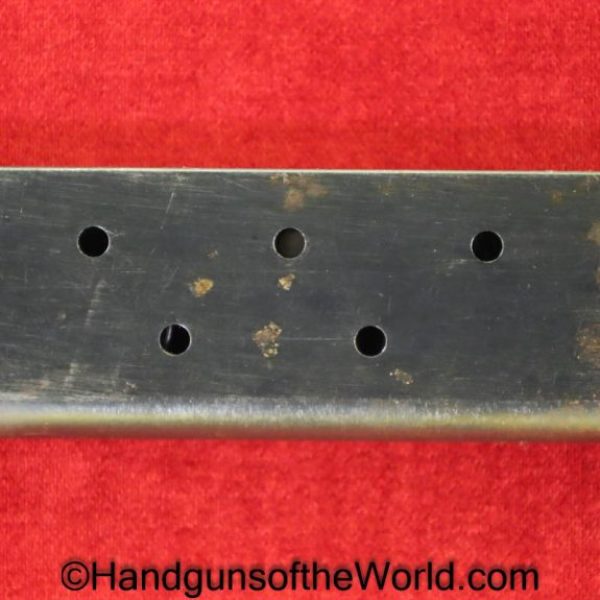 Colt, 1911A1, .45acp, Magazine, Clip, WWII, Era, Original, Collectible, WW2, 1911, 45, .45, acp, auto, Handgun, Mag, Pistol, Americana, S, Colt Scovill, C-S