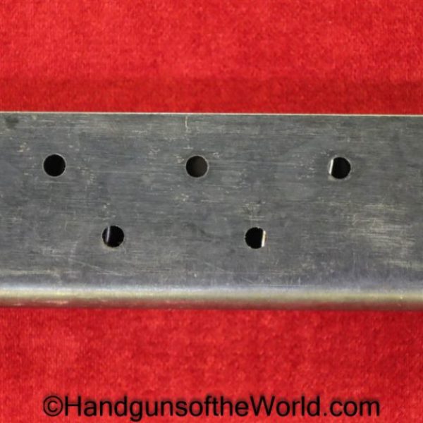 Colt, 1911A1, .45acp, Magazine, Clip, WWII, Era, Original, Collectible, WW2, 1911, 45, .45, acp, auto, Handgun, Mag, Pistol, Americana, America, S, Scovill