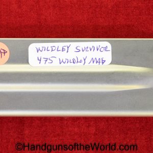 Wildley, Survivor, .475 Magnum, Magazine, Clip, Mag, Original, Collectible, 475, .475, Magnum, Handgun, Pistol, C&R, Collectible, American, USA, America