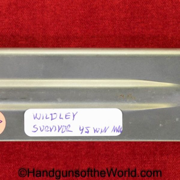 Wildley, Survivor, .45 Winchester Magnum, Magazine, Clip, Mag, Original, Collectible, 45, .45, Winchester, Win, American, America, Handgun, Pistol, USA