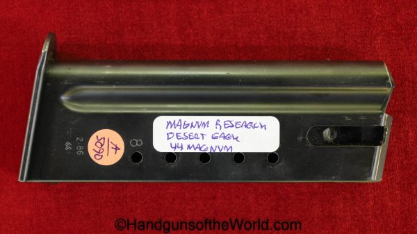 Magnum Research, Desert Eagle, .44 Magnum, Magazine, Clip, Mag, Original, Collectible, 44, .44, Magnum, Deagle, Handgun, Pistol, Hand gun
