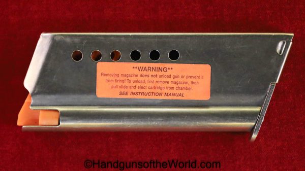 AMT, Automag II, .22 Magnum, Magazine, Clip, Mag, Original, Collectible, 22, .22, Magnum, Automag, II, 2, Handgun, Pistol, Hand gun, American, USA, US