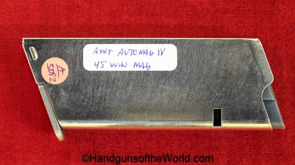 AMT, Automag IV, .45 Win Mag, Magazine, Clip, Mag, Original, Collectible, Automag, IV, 45, .45, Win, Winchester, Magnum, Handgun, Pistol, Hand gun
