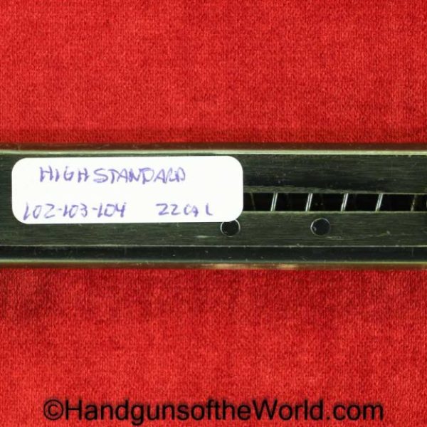 High Standard, Model, 102, 103, 104, Supermatic, .22, Magazine, Clip, Mag, Original, Collectible, Models, Hi Standard, Handgun, Pistol, 22, 22lr, .22lr