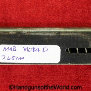 MAB, Model D, 7.65mm, Magazine, Clip, Mag, Original, Collectible, France, French, Handgun, Pistol, Model, D, 7.65, 32, .32, acp, auto, Hand gun