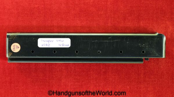 Thompson, SMG, .45acp, 30 Round, Stick, Magazine, Clip, Mag, Original, Collectible, The Seymour Products Co-Seymour Conn, Seymour, Tommy, Gun, 30, Round, Rd