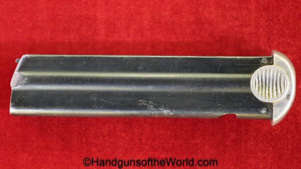 Nambu, Type 14, 8mm, #074, Magazine, Clip, Mag, Original, Collectible, Japan, Japanese, WWII, WW2, Handgun, Pistol, 074, Blued, Type, 14, Hand gun