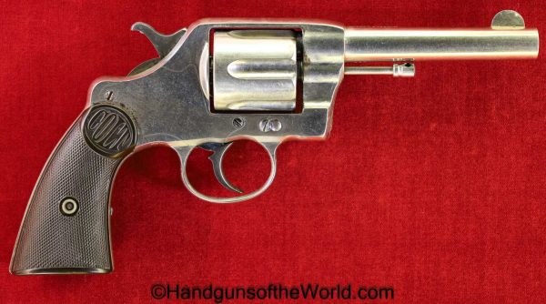 Colt, 1889, Navy, Revolver, .38, 1891, Handgun, Collectible, Antique, Non FFL, Non-FFL, 38, Americana, America, USA, US, American, Model, Factory Nickel