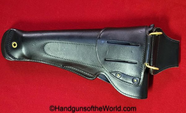 Colt, 1911A1, General Officers, Holster, Belt Rig, Smooth, black, leather, Original, Collectible, 1911, 45, .45, General, Officer, Rig, General Officer