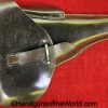 CZ-38, Holster, German, Dated, 1940, Black, Leather, hard shell, C. Budiscowsky-Wien, WaA47, P39t, Original, Collectible, WWII, WW2, Germany, CZ, 38, CZ38
