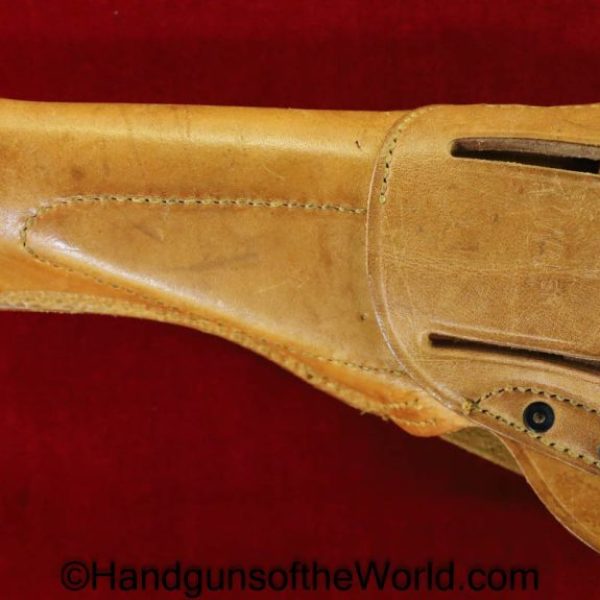 Colt, 1911A1, Holster, Walsh, 1944, Tan, leather, Original, Collectible, US, USA, American, America, Americana, 1911, 45, .45, WWII, WW2, Handgun, Pistol