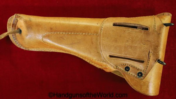Colt, 1911A1, Holster, Walsh, 1944, Tan, leather, Original, Collectible, US, USA, American, America, Americana, 1911, 45, .45, WWII, WW2, Handgun, Pistol