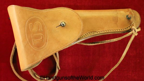 Colt, 1911A1, Holster, Dated, 1942, Tan, leather, US, Milwaukee Saddlery Co, Original, Collectible, 1911, 45, .45, Americana, WWII, WW2, American, USA