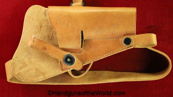 Colt, 1911A1, Shoulder Holster, WWII, Era, Tan, leather, US, Boyt, Original, Collectible, WW2, Holster, Shoulder, 1911, 45, .45, WW2, Handgun, Pistol